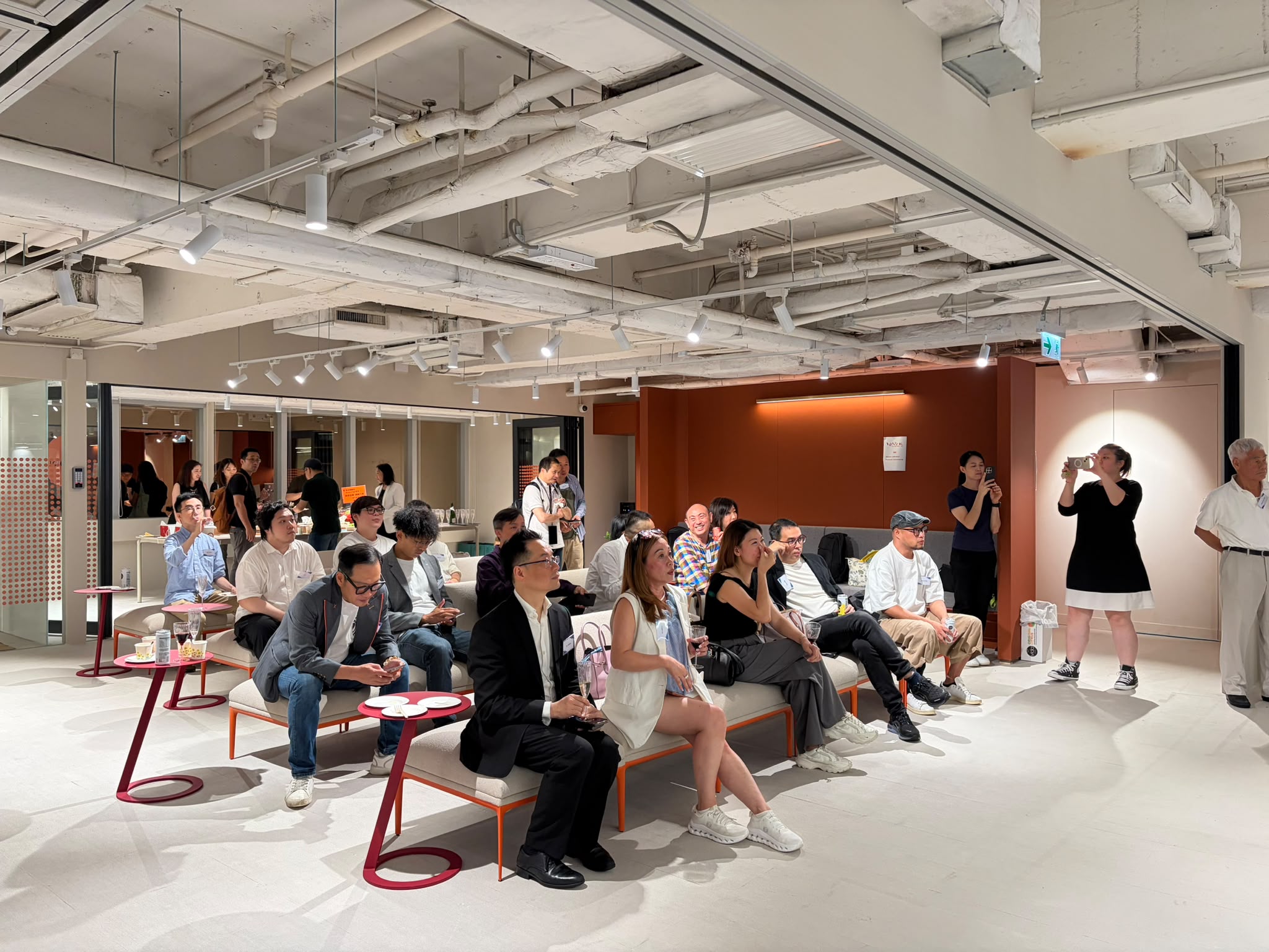 Networking event at Le Bureau